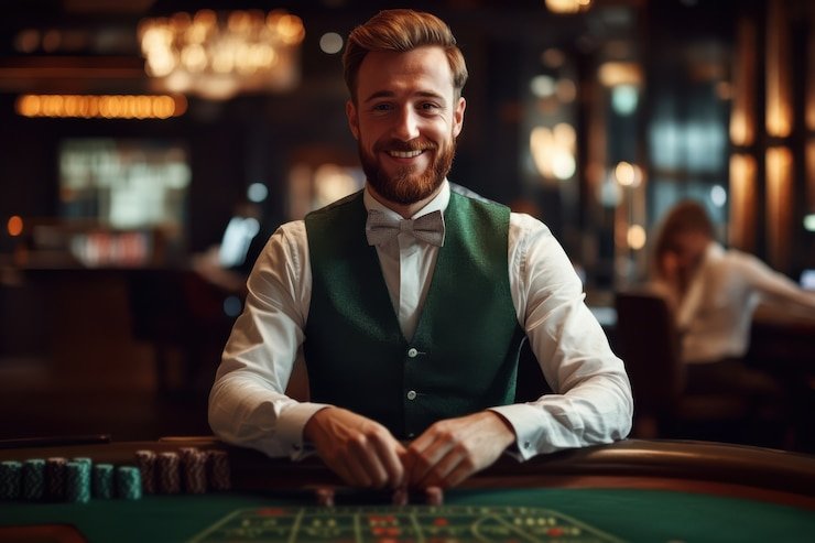 Tampilan profesional permainan table games seperti blackjack dan roulette di garuda77